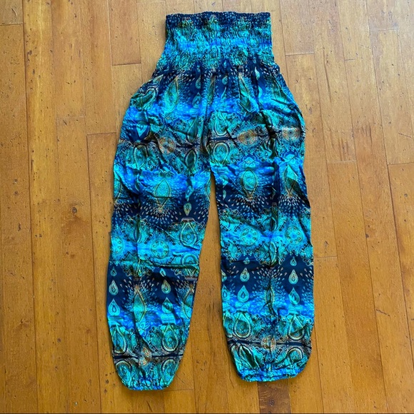 bohemian island Pants - Bohemian island harem pants